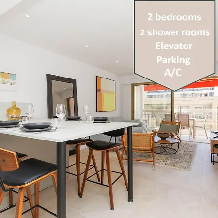 Quartier Carlton 3 Pieces Sud Avec Terrasse Apartamento